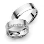 Srebrni poročni prstan  SP/0005