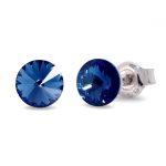 Srebrni uhani U/8006 s kristali