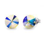 Srebrni uhani U/8007 s kristali