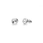 Srebrni uhani U/8009 s kristali