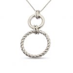 Srebrna verižica z obeskom SV/7503