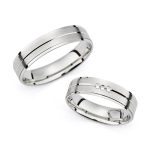 Poročni prstani srebro SP/0020