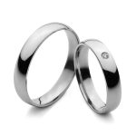 Poročni prstani srebro SP/0024