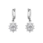 Srebrni uhani U/8032