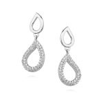 Srebrni uhani U/8033