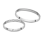 Srebrna poročna prstana - SP/0028